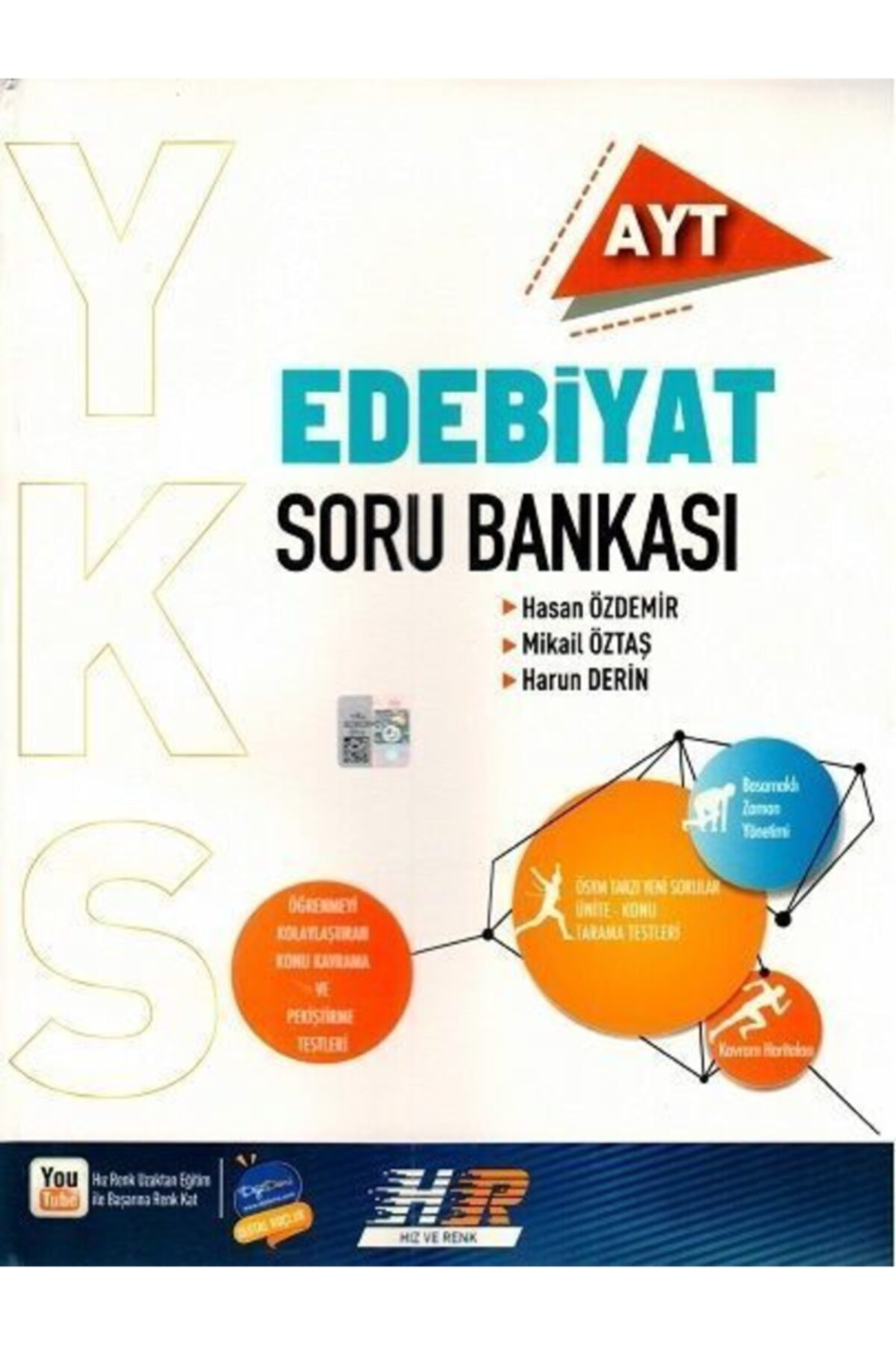 Hız ve Renk YKS AYT Edebiyat Soru Bankası Hız ve Renk Yayınları