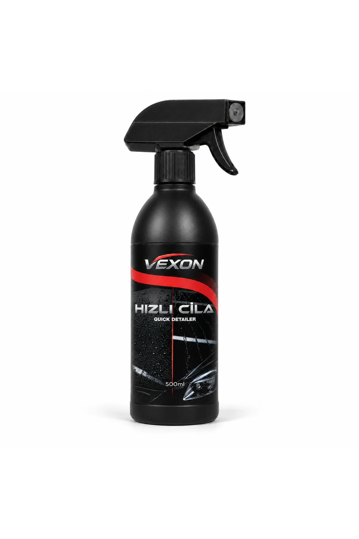 Hızlı Cila 500 ml, Araç Boyası İçin Parlaklık Sağlayan Hidrofobik Su İtici Sprey Cila