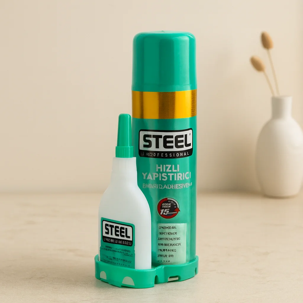 Hızlı Çok Amaçlı Yapıştırıcı 500ml+125gr - MDF/Ahşap/Metal/Plastik/Cam Hızlı Çok Amaçlı Yapıştırıcı 500ml+125gr - MDF/Ahşap/Metal/Plastik/Cam