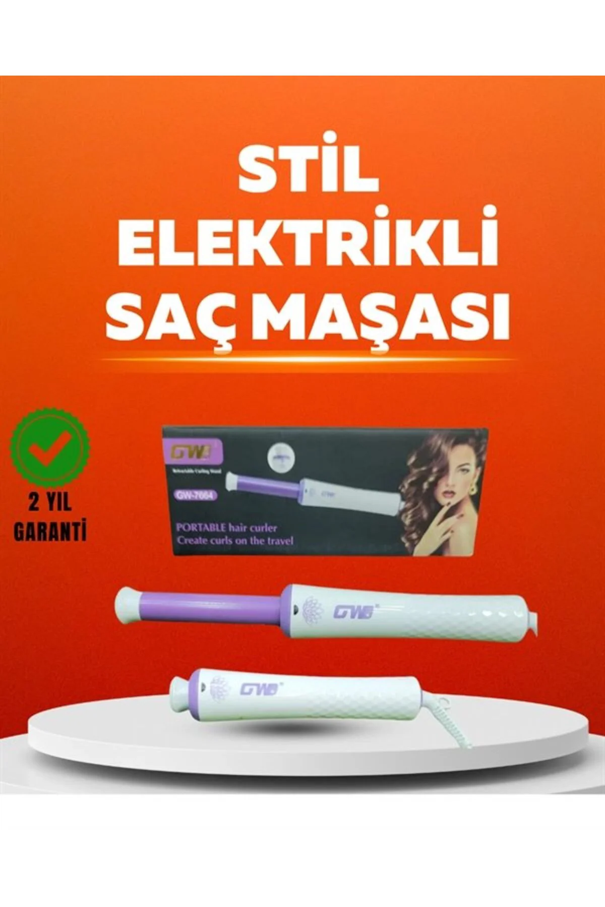 Hızlı Isınan, Kompakt Ve Güvenli – Tüm Saç Tiplerine Uygun Kıvırm
