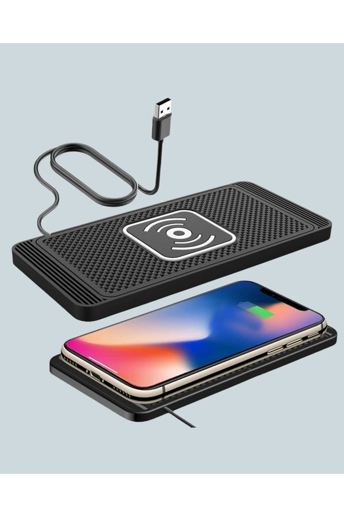 Hızlı Kablosuz Araç Şarj Cihazı – Manyetik Pad, Aşırı Isınma Koru