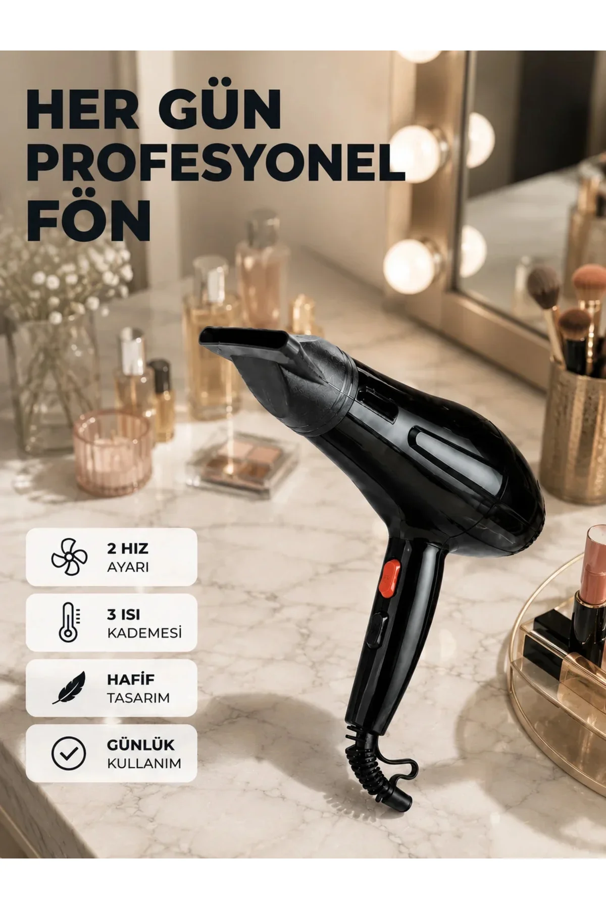 Hızlı Kurutma ve Şekillendirme İçin Profesyonel Saç Kurutma Makinesi Hızlı Kurutma ve Şekillendirme İçin Profesyonel Saç Kurutma Makinesi