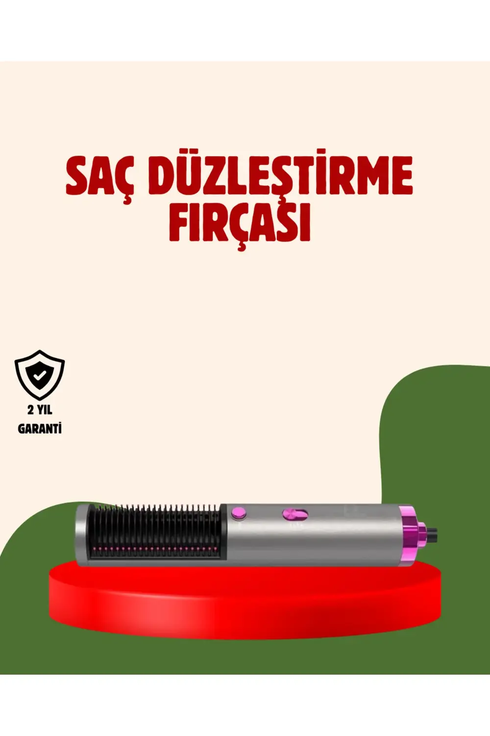 Hızlı Kurutma ve Şekillendirme İçin Saç Fırçası
