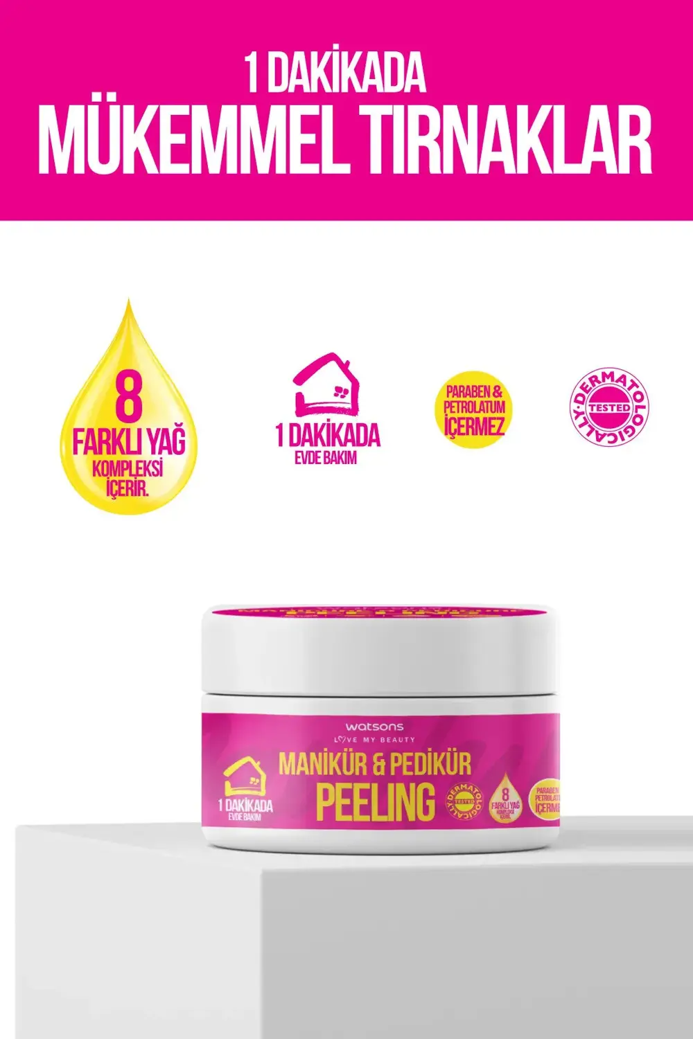 Hızlı Manikür & Pedikür Peeling 250 ml