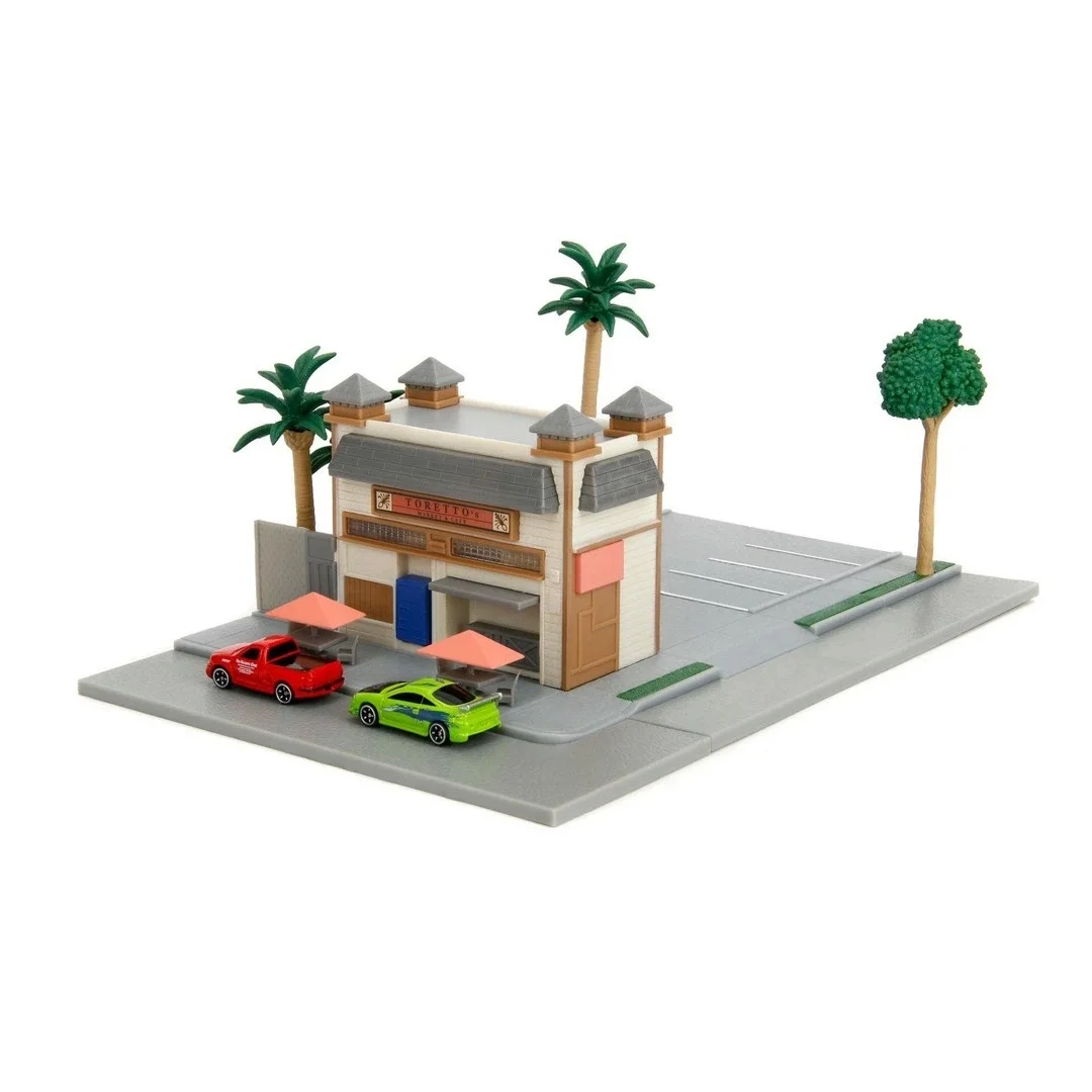 Hızlı  Öfkeli Toretto´s Café Nano Sahne Diaroma Modellemesi