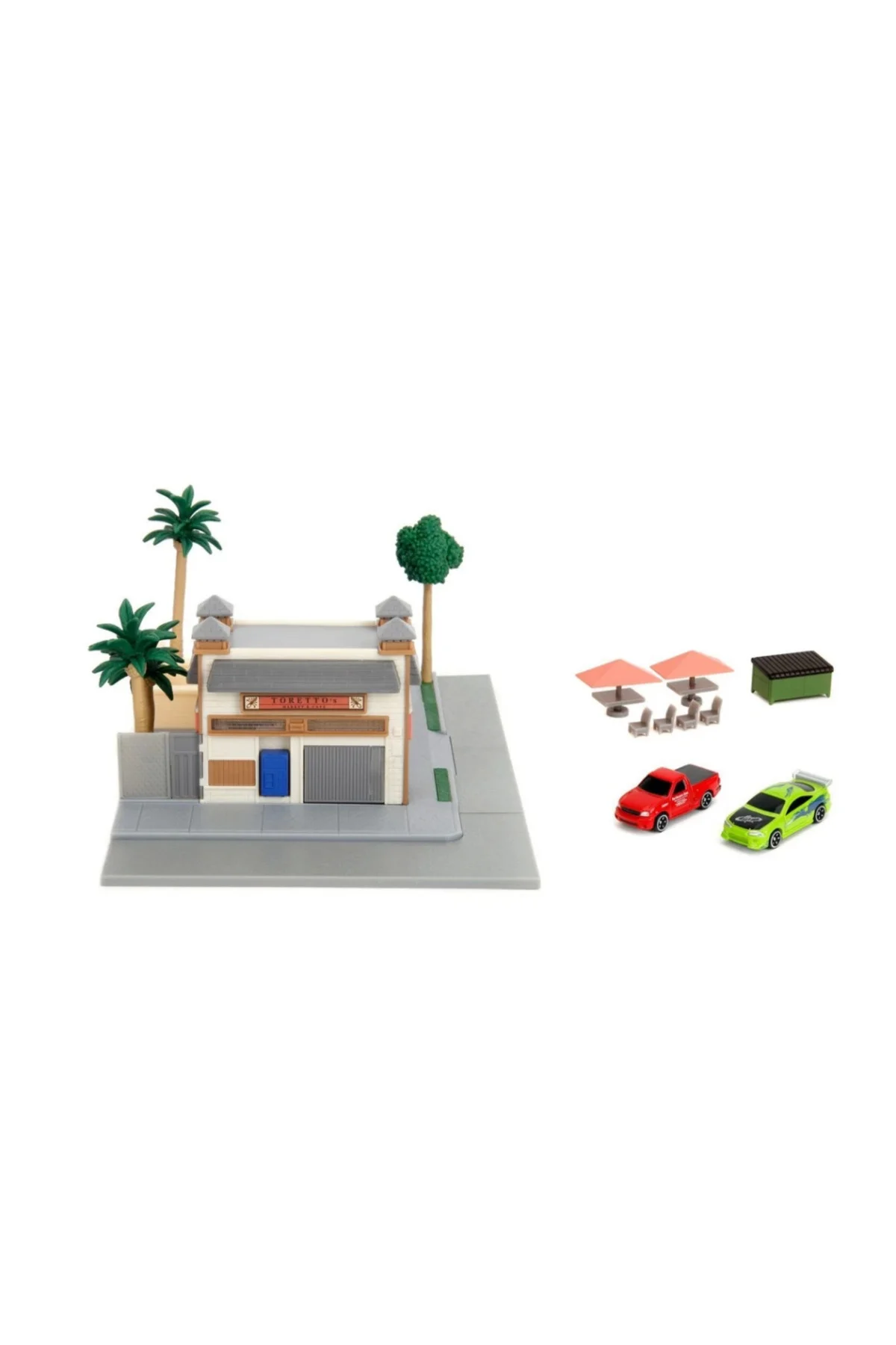 Hızlı & Öfkeli Toretto´s Café Nano Sahne Diaroma Modellemesi