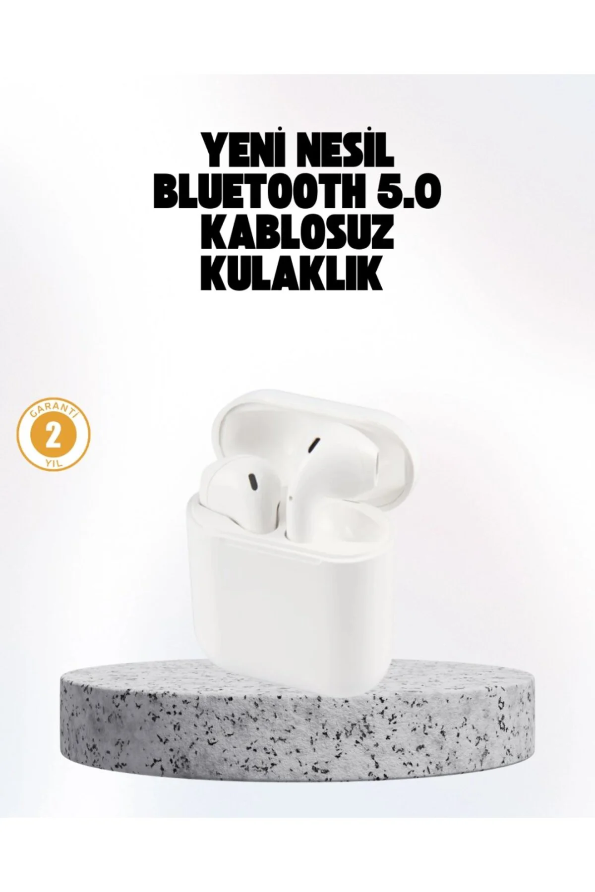 Hızlı Şarj Destekli 2. Nesil Bluetooth 5.0 Ergonomik Kulaklık