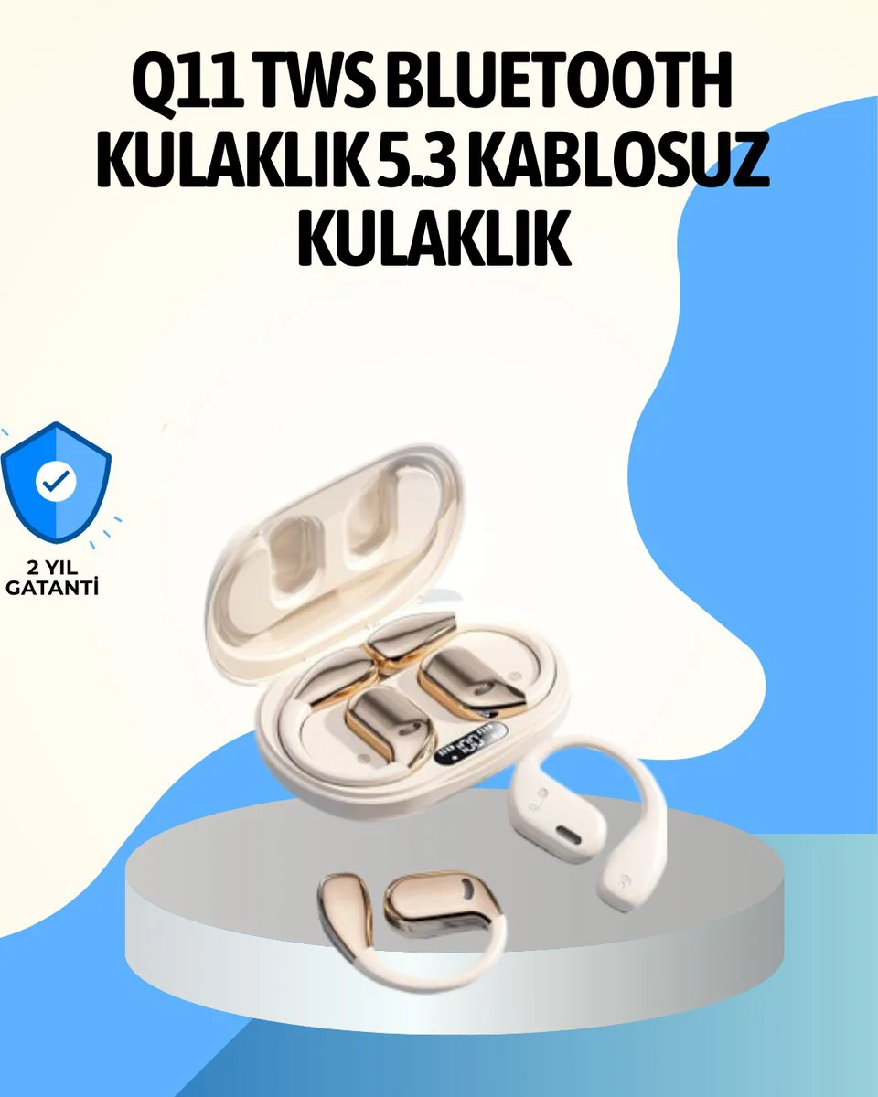 Hızlı Şarj Destekli Kablosuz Çeviri Kulaklığı - Gerçek Zamanlı Çeviri ve Kablosuz Şarj