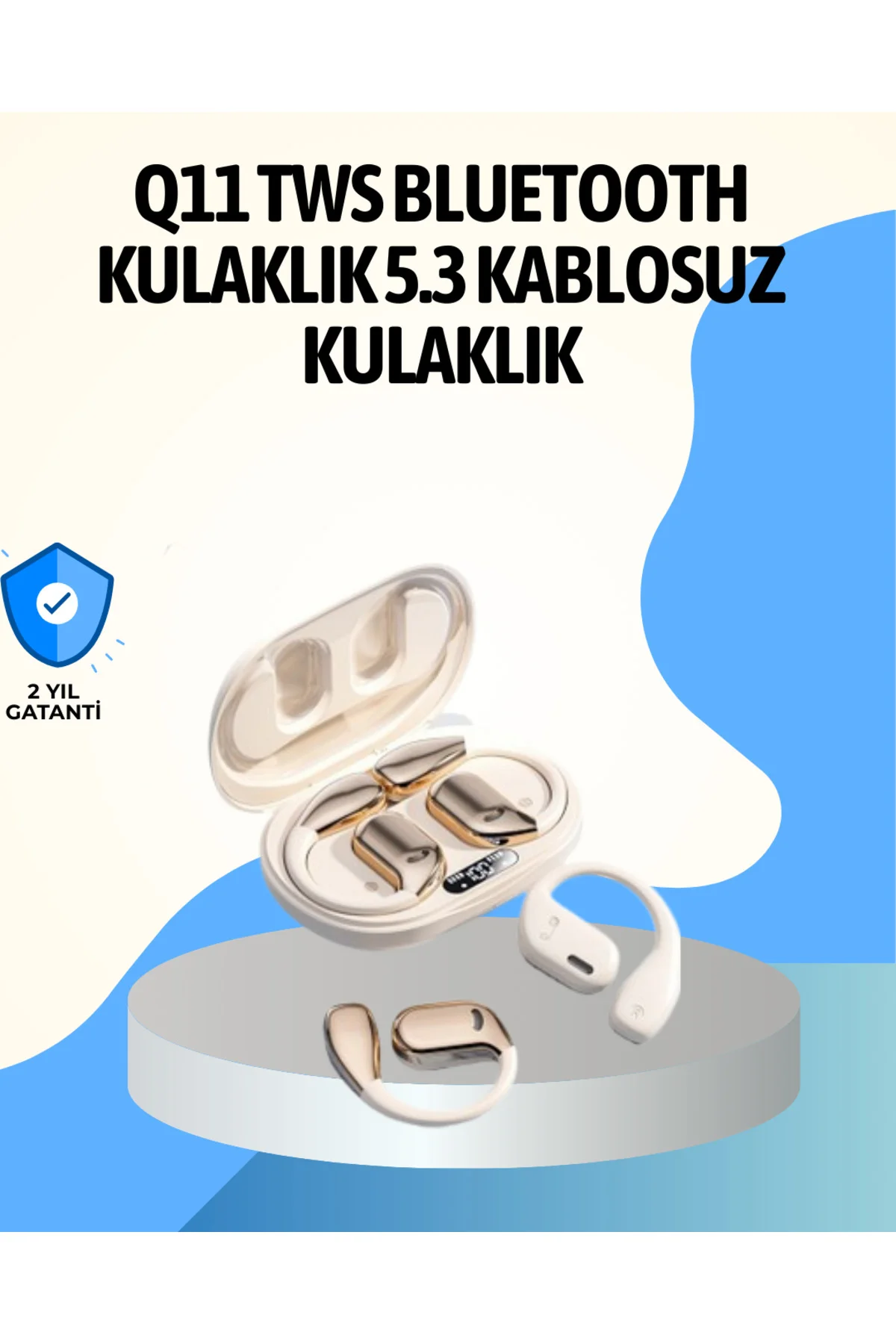 Hızlı Şarj Destekli Kablosuz Çeviri Kulaklığı
