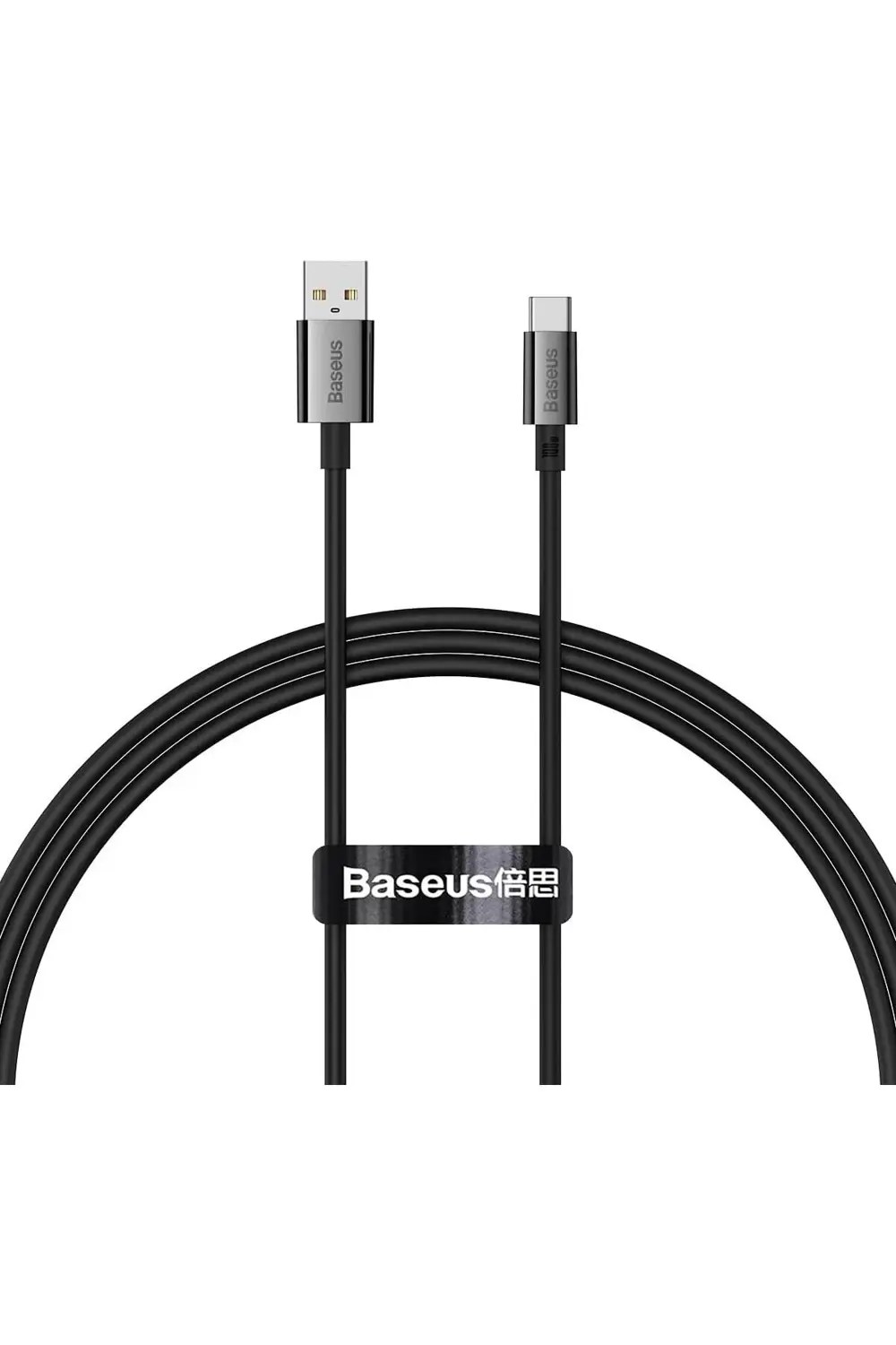 Hızlı Şarj Özellikli Type-C Kablo 100W, 1 Metre, Siyah 1181191