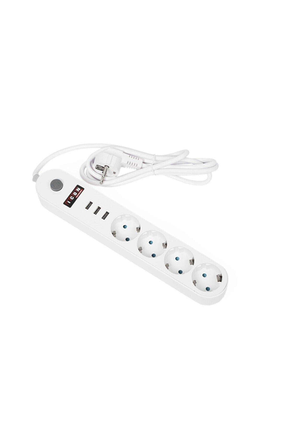 Hızlı Şarj USB Şarj Noktalı Priz Güç Dağıtım Noktalı Priz