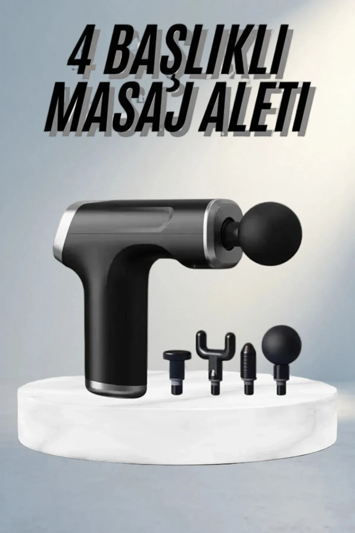 Hızlı Şarjlı Masaj Tabancası 24V 4 Başlık Ile Taşınabilir Hızlı Şarjlı Masaj Tabancası 24V 4 Başlık Ile Taşınabilir