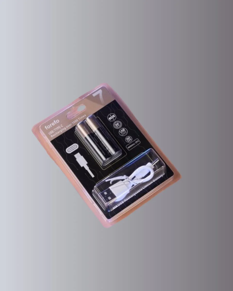 Hızlı Şarjlı USB Şarjlı AAA Pil – 40 Dakikada Tam Şarj ve Uzun Ömürlü Enerji