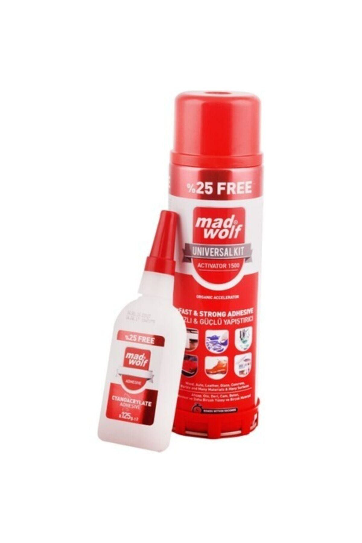 Mad Wolf Hizli Yapiştirici 125Gr*500Ml