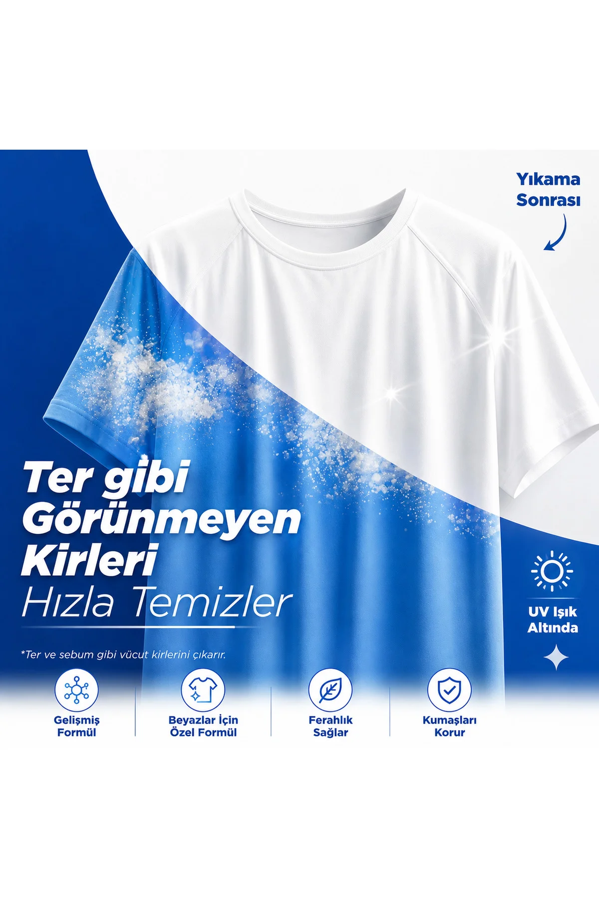 Hızlı Yıkama Çamaşır Deterjanı Beyazlar İçin 37 Yıkama – 15 Dakikada Etkili Temizlik Fiyatı, Yorumları ve Özellikleri