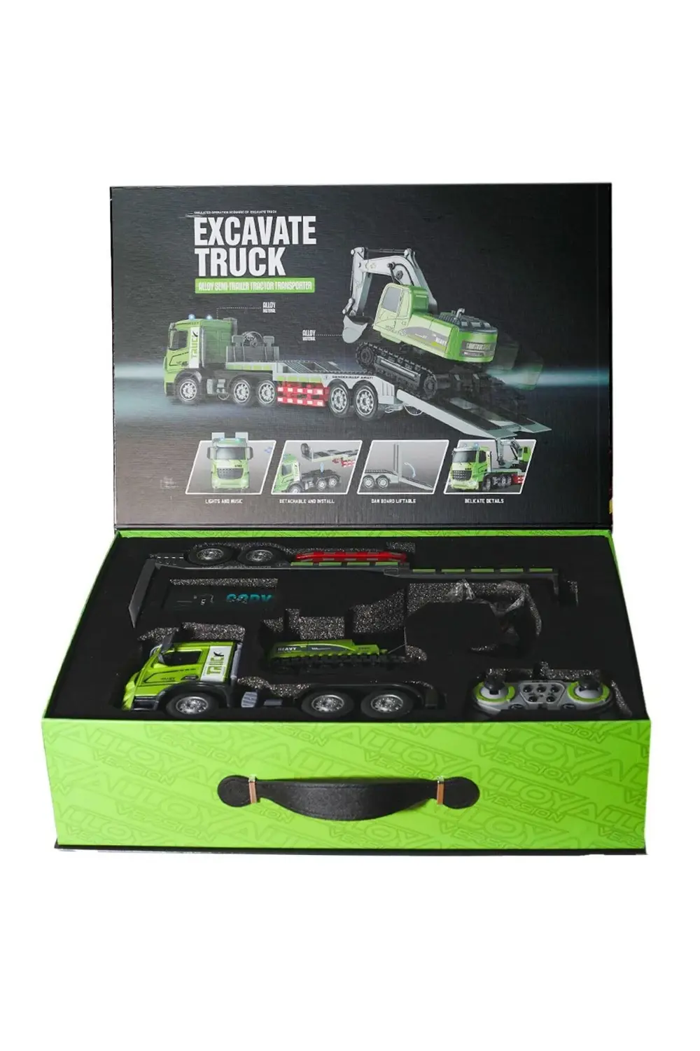 HJ8010 Kumandalı Tır Excavatör -Gepettoys