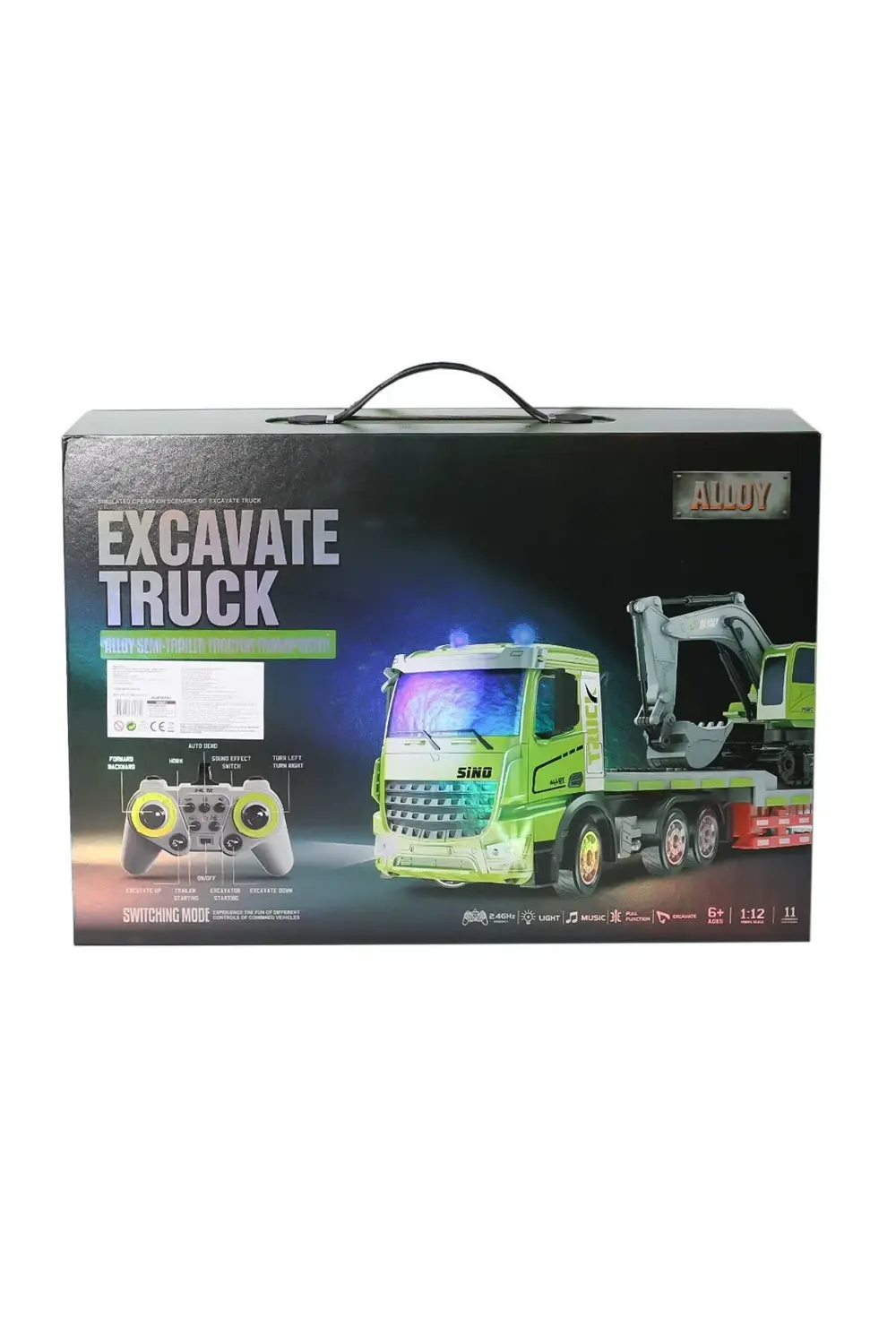 HJ8010 Kumandalı Tır Excavatör -Gepettoys