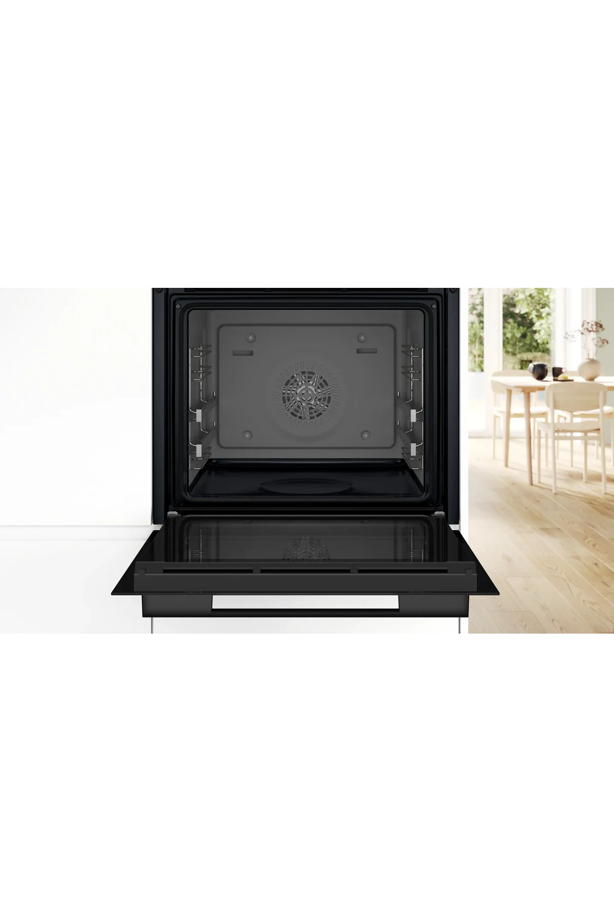 HJG852YT0T 76 Lt Mat Siyah Ankastre Fırın