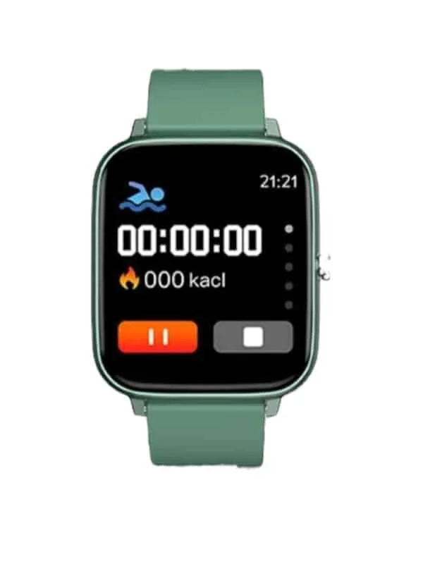 HK 9 Mini Pembe Akıllı Saat - Çağrı Fonksiyonlu, AI Asistanlı ve 1.75" Ekranlı