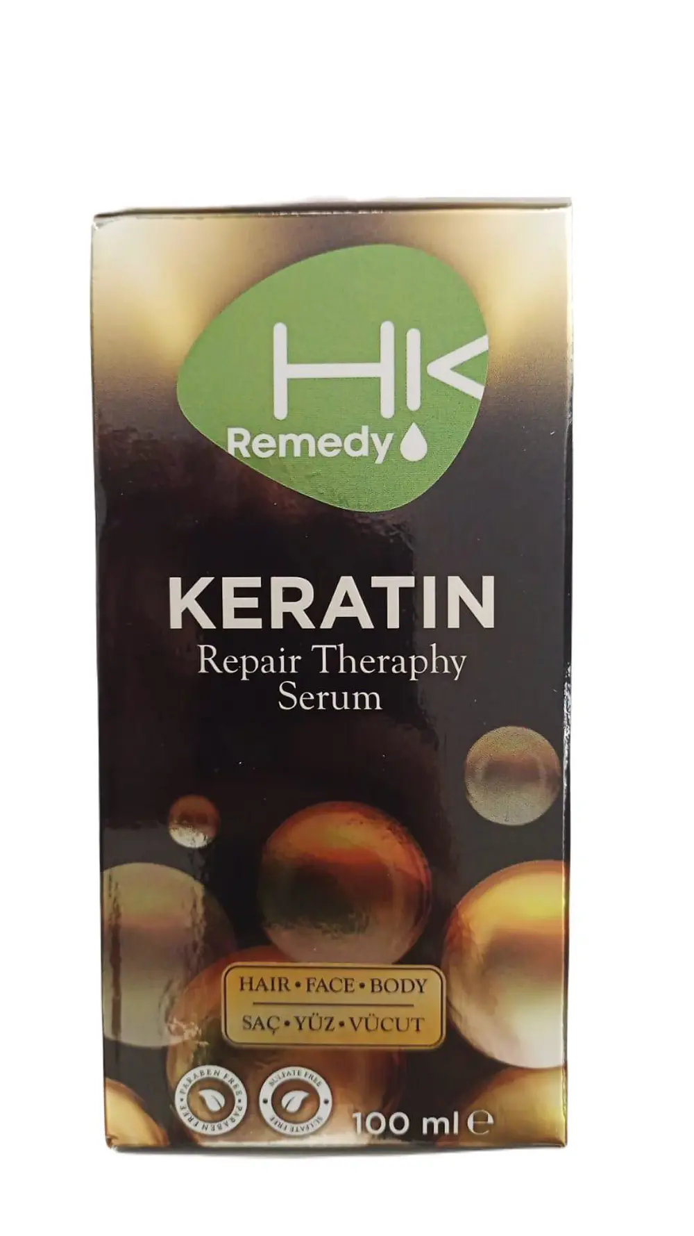 HK REMEDY SAÇ BAKIM YAĞI KERATİN100 ML 8682484532653