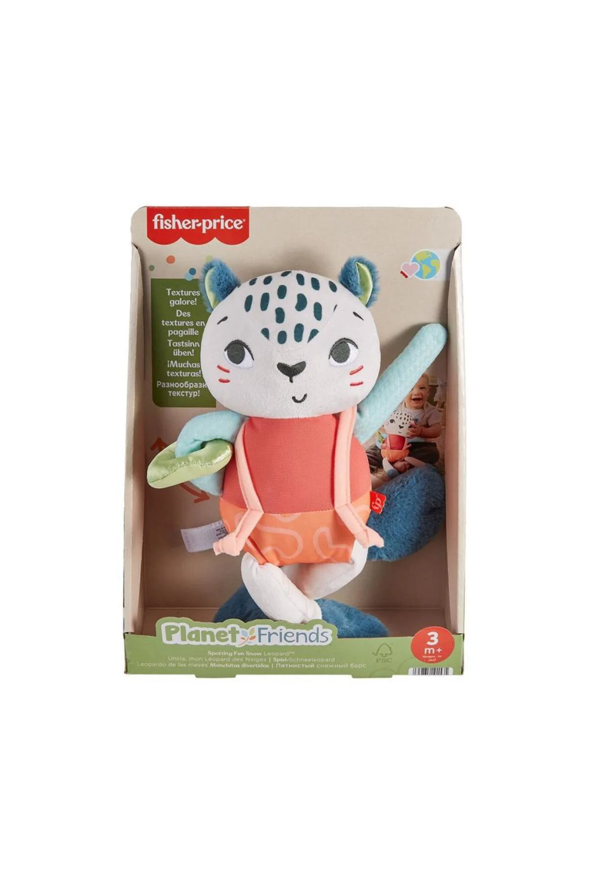 HKD64 Eğlenceli Dostum Kar Leoparı