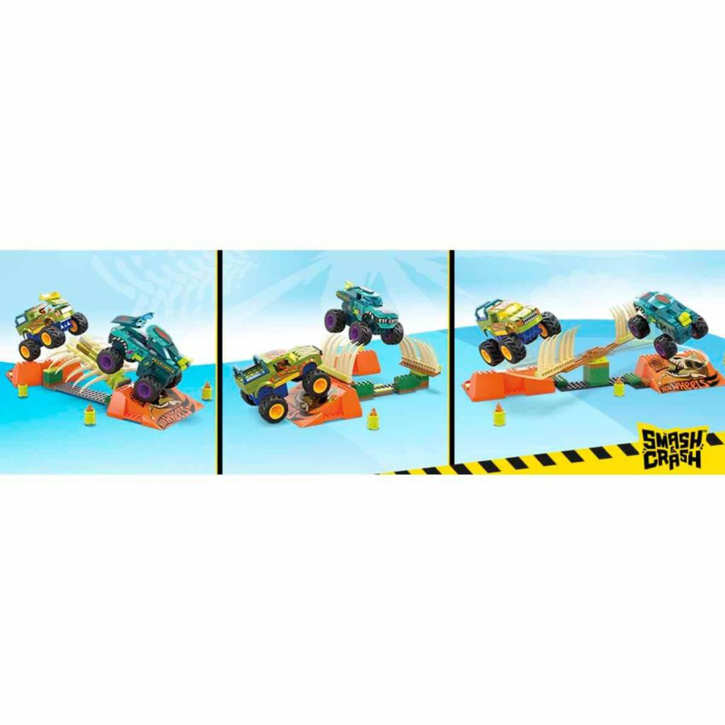 HKF89 MEGA Hot Wheels® Mega-Wrex™ Dinozor Kemikli Aksiyon Sahası HKF89 MEGA Hot Wheels® Mega-Wrex™ Dinozor Kemikli Aksiyon Sahası