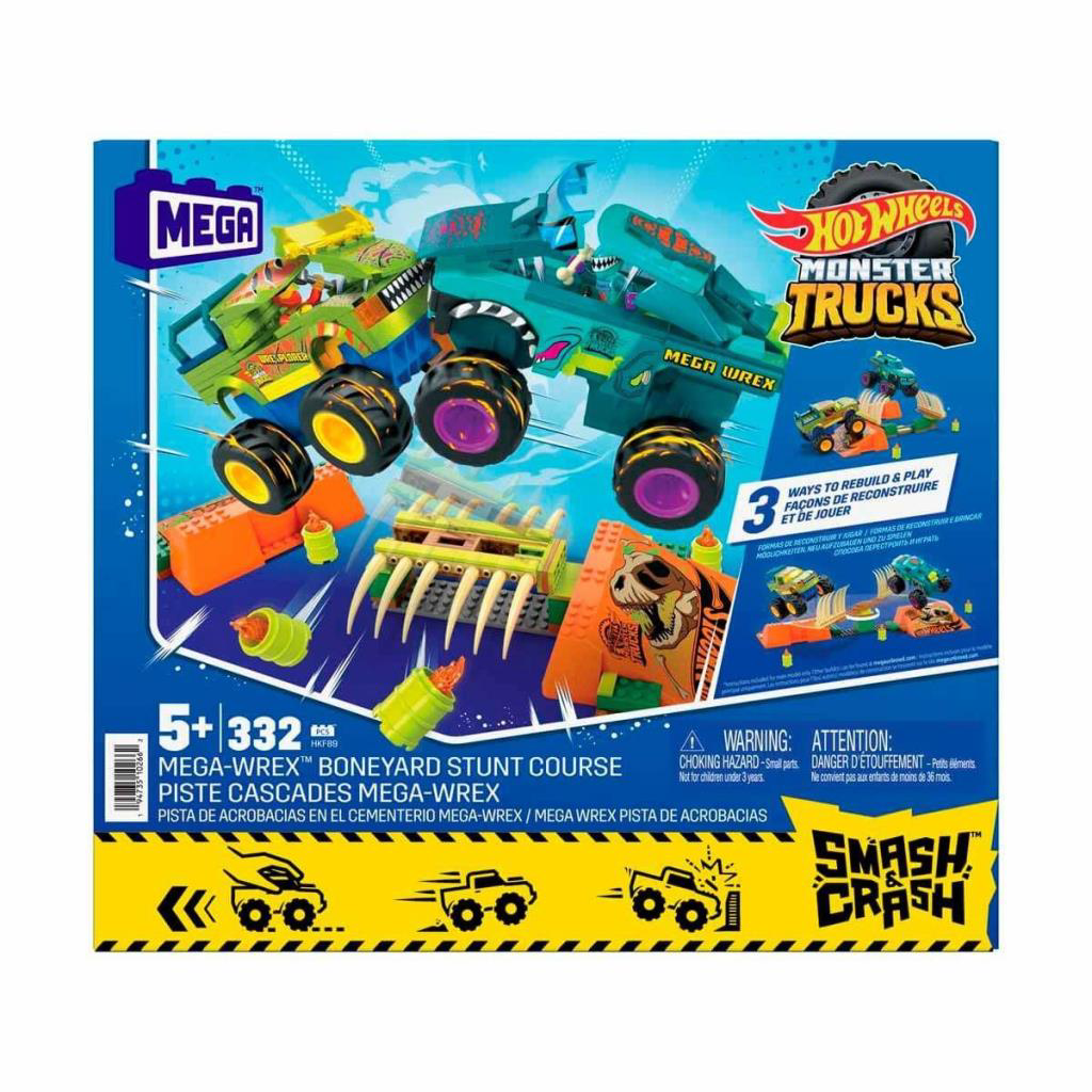 HKF89 MEGA Hot Wheels® Mega-Wrex™ Dinozor Kemikli Aksiyon Sahası HKF89 MEGA Hot Wheels® Mega-Wrex™ Dinozor Kemikli Aksiyon Sahası