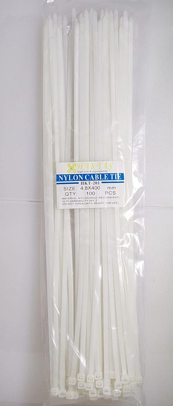 Hkt-201   Haktaş Naylon Kelepçe 4.8*400Mm