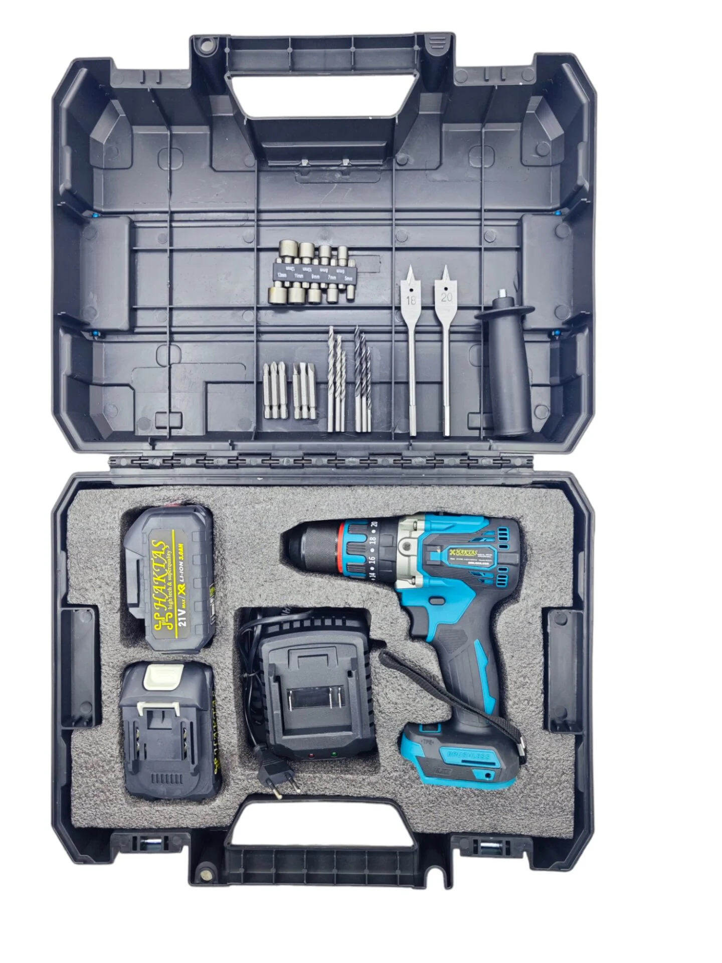 Hkt-526   Haktaş Şarjlı Darbeli Matkap 21V 3.0Ah