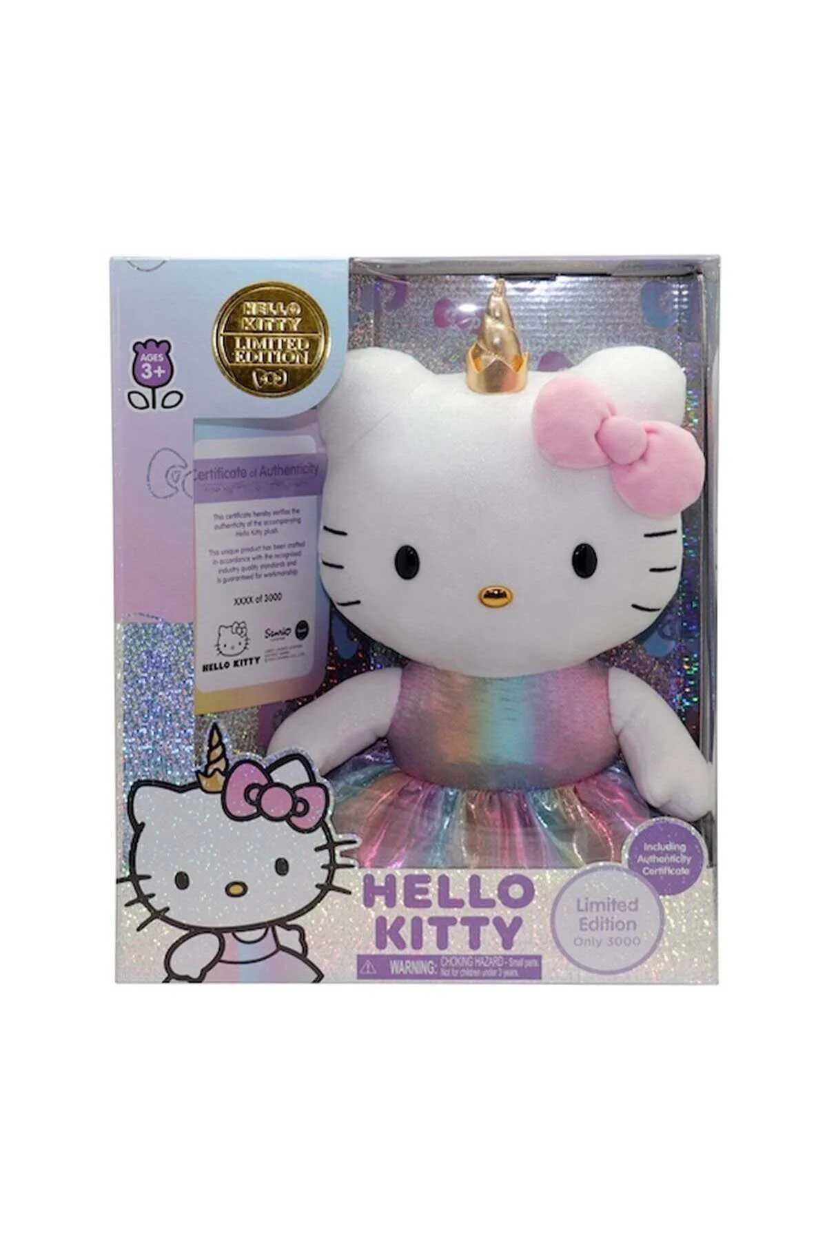 Hkt17000 Hello Kitty Unicorn Kostümlü Pelüş 24355