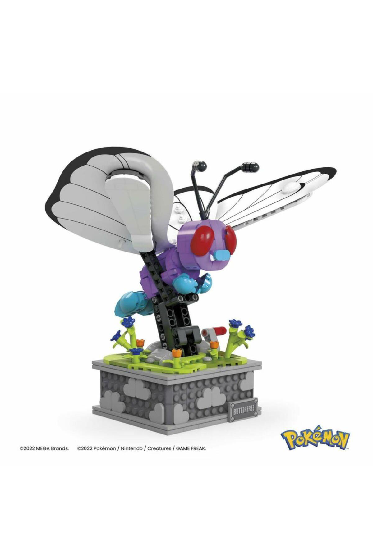Nessiworld Hkt22 Mega™ Pokémon™ Motion Butterfree 582 Parça +12 Yaş