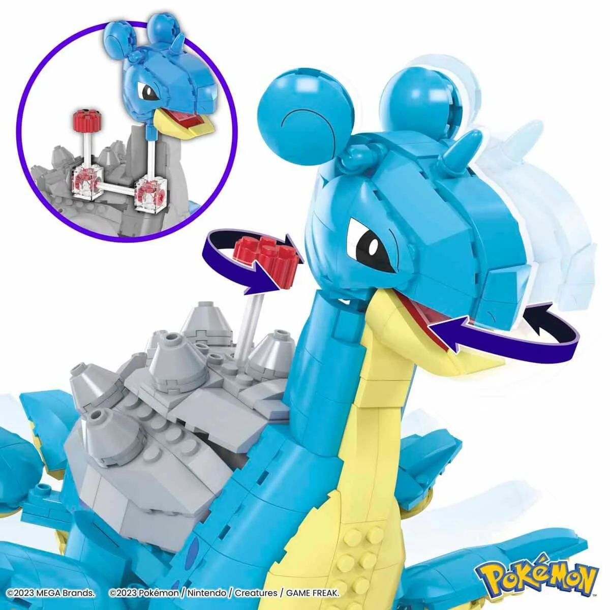 HKT26 MEGA Pokémon™ Lapras 527 parça +8 yaş HKT26 MEGA Pokémon™ Lapras 527 parça +8 yaş