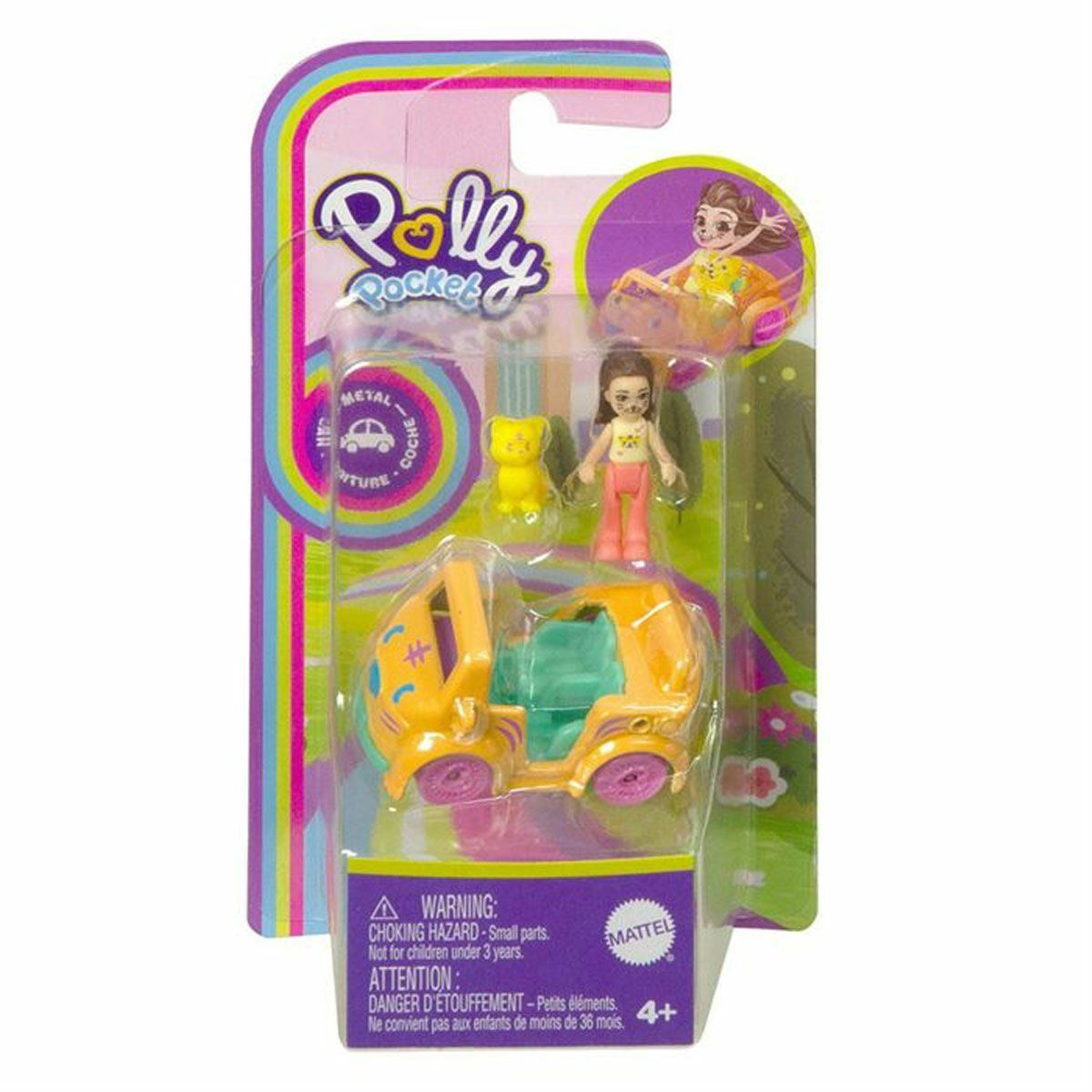 HKV55 Polly Pocketın Muhteşem Araçları Oyun Setleri -1 adet stokt