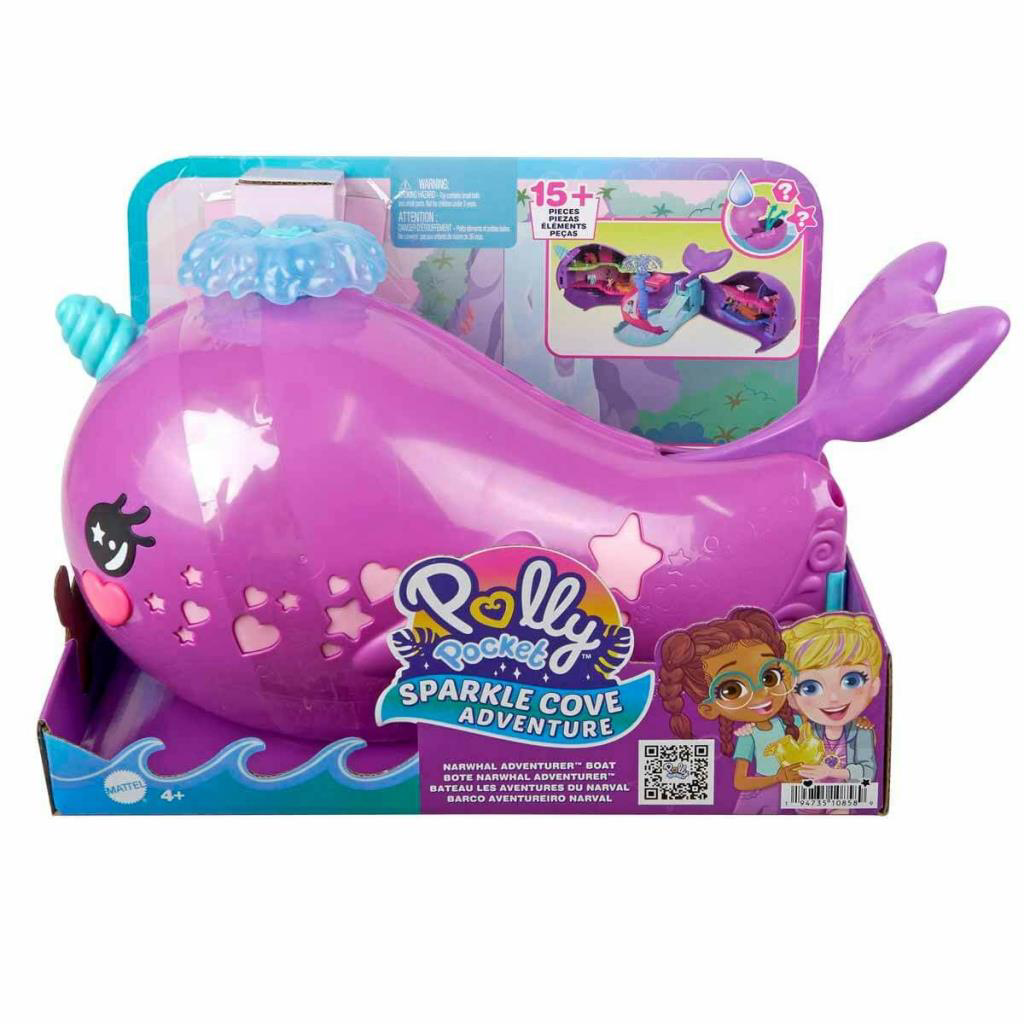 HKV71 Polly Pocket Sparkle Cove - Narval HKV71 Polly Pocket Sparkle Cove - Narval