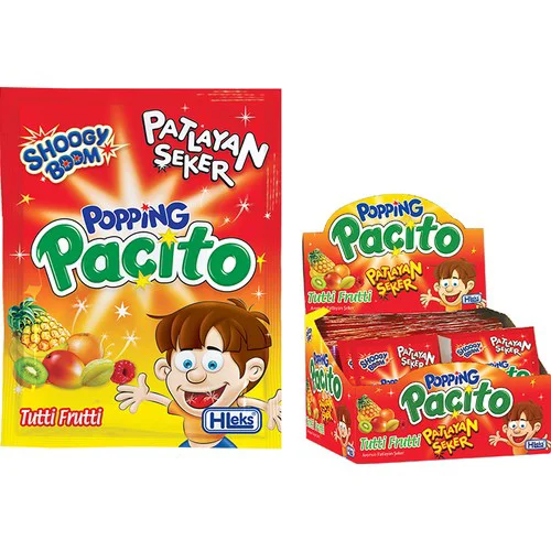 Hleks Shoogy Boom Tutti Frutti Pat layan Şeker Fiyatı, Yorumları ve Özellikleri