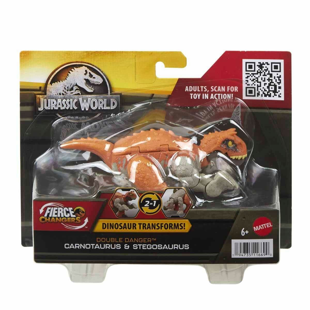 HLP05 Jurassic World Değişim Serisi - Çifte Tehlike Dinozor Figür