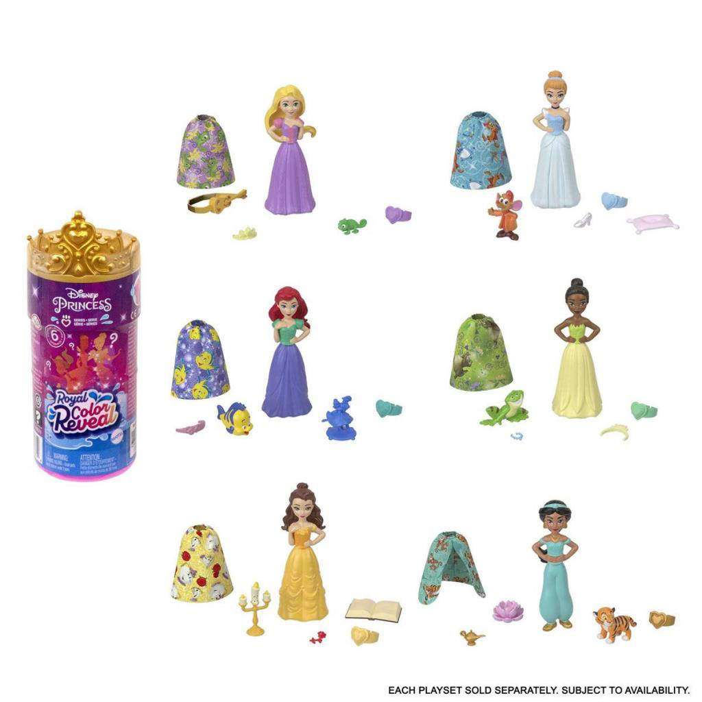 HMB69 Disney Prensesleri Color Reveal Renk Değiştiren Ana Karakte HMB69 Disney Prensesleri Color Reveal Renk Değiştiren Ana Karakte