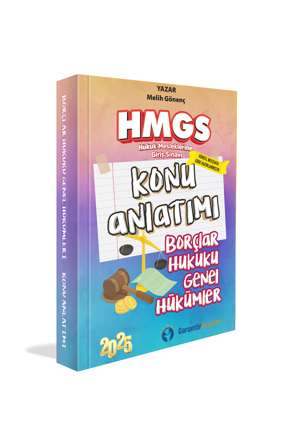 HMGS Borçlar Hukuku Genel Hükümler Konu Anlatımı 2025 - Melih Gön