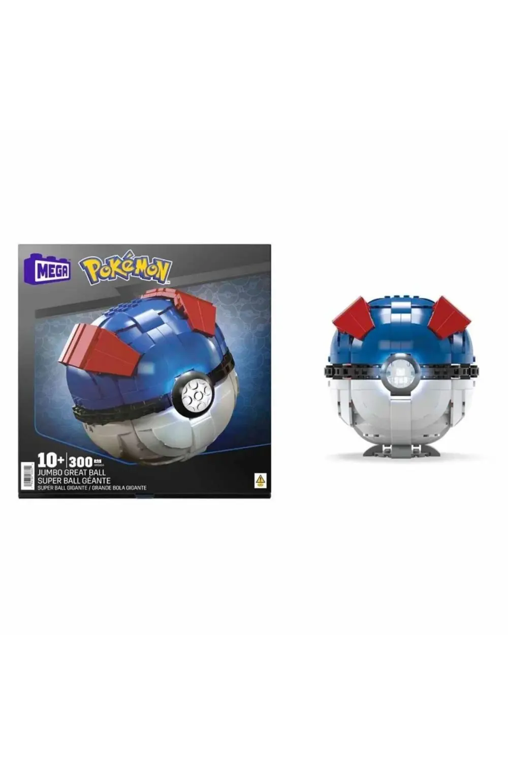 HMW04 MEGA Pokémon™ Jumbo Pokeball 299 parça +10 yaş