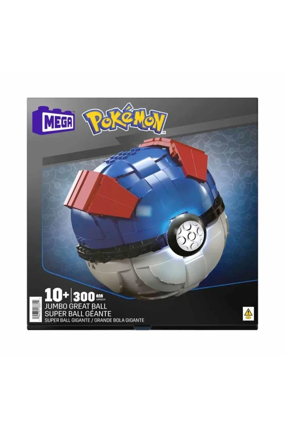 HMW04 MEGA Pokémon™ Jumbo Pokeball 299 parça +10 yaş