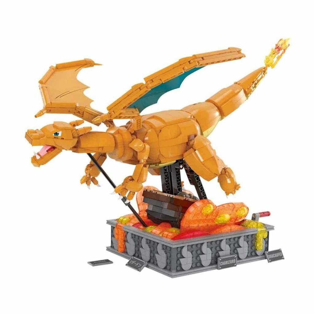 HMW05 MEGA Pokémon™ Hareketli Charizard 1664 parça +12 yaş HMW05 MEGA Pokémon™ Hareketli Charizard 1664 parça +12 yaş