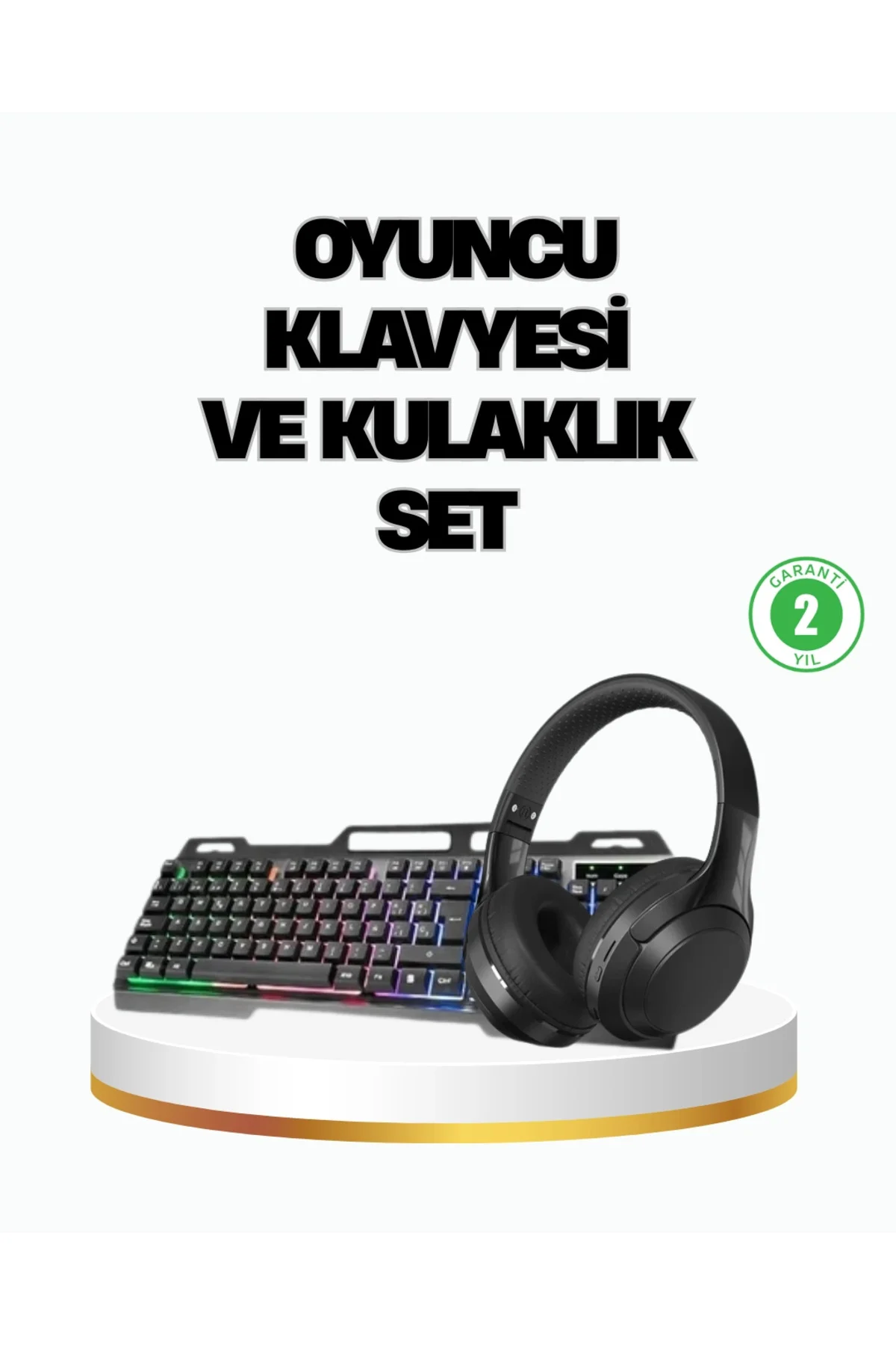 Hn01 Kulaklık + Pg-8018 Oyuncu Klavyesi Set