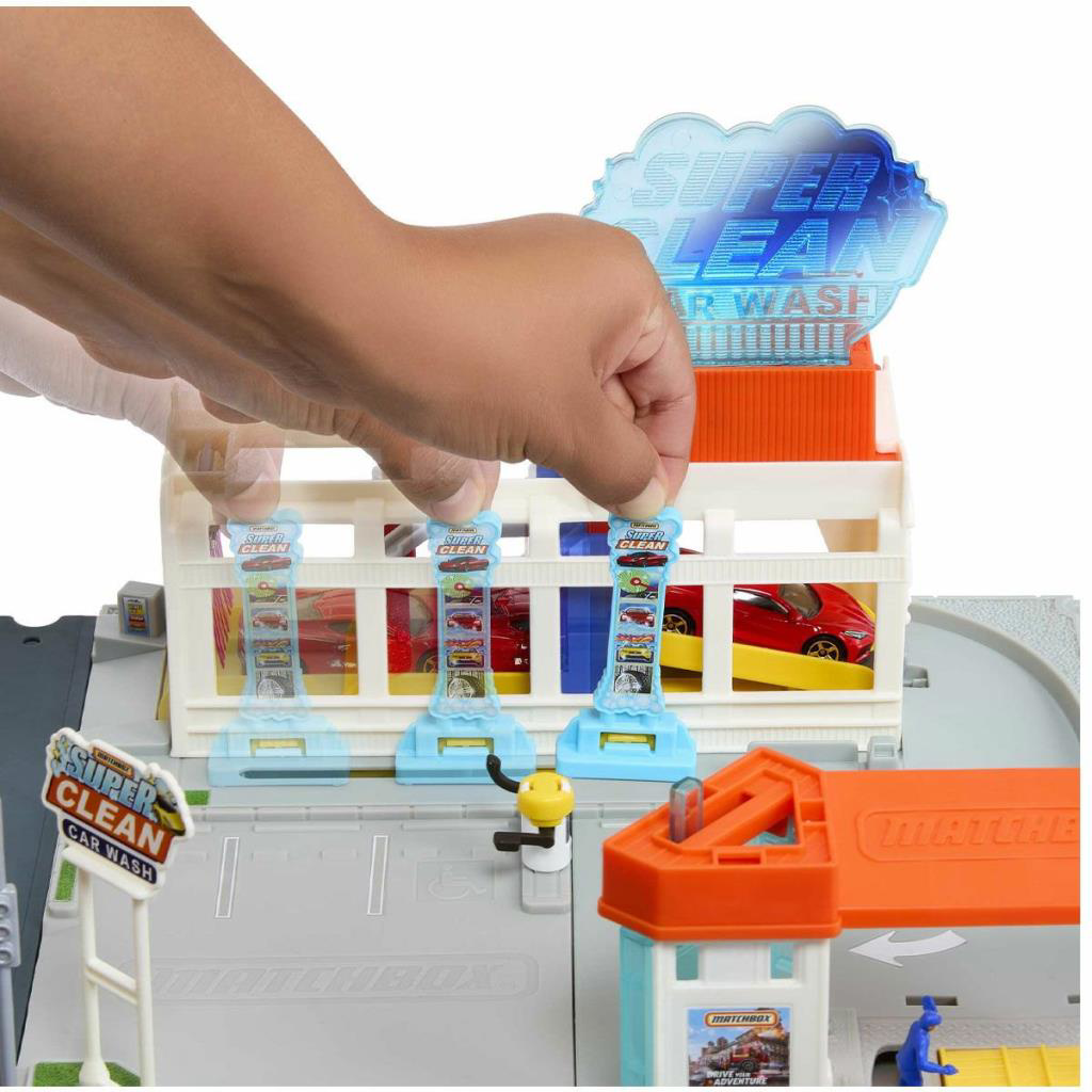 HNJ54 Matchbox Aksiyon Sürücüleri Süper Oto Yıkama Oyun Seti HNJ54 Matchbox Aksiyon Sürücüleri Süper Oto Yıkama Oyun Seti
