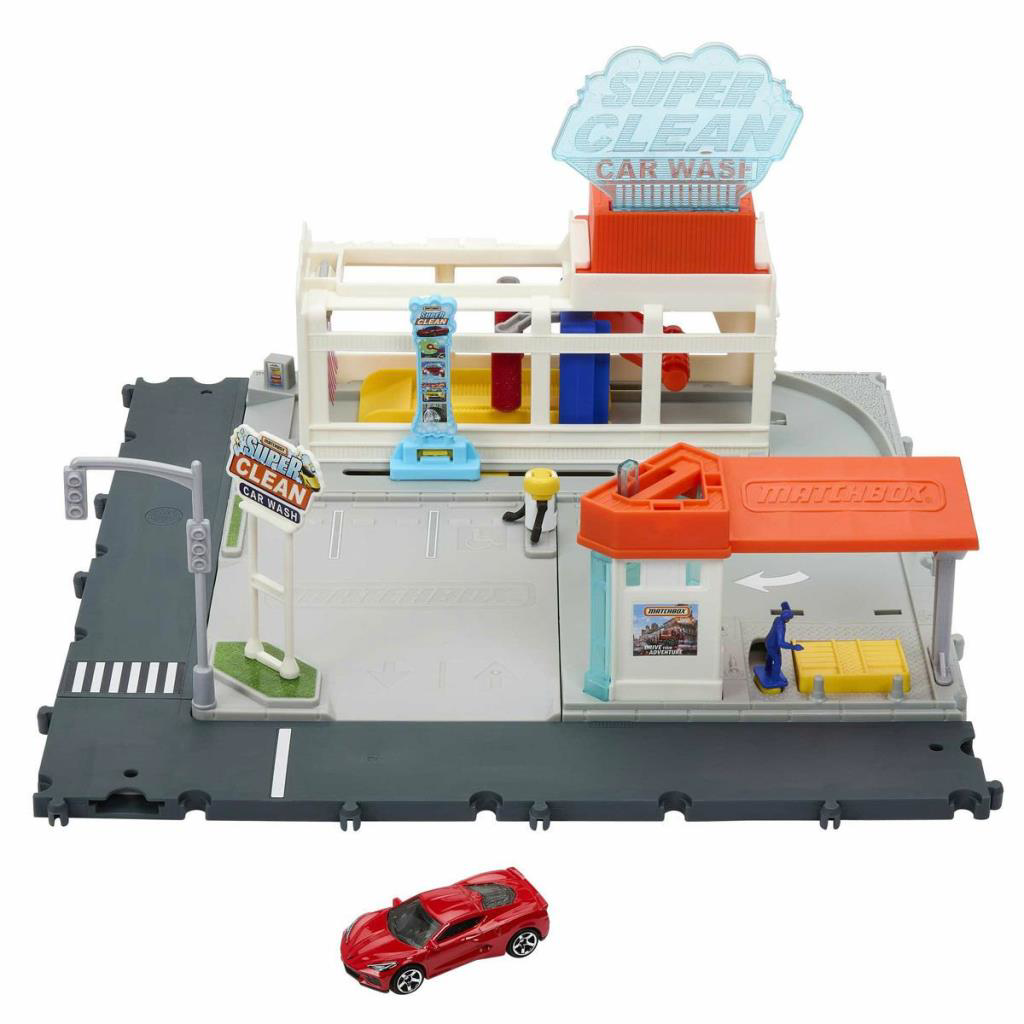 HNJ54 Matchbox Aksiyon Sürücüleri Süper Oto Yıkama Oyun Seti HNJ54 Matchbox Aksiyon Sürücüleri Süper Oto Yıkama Oyun Seti