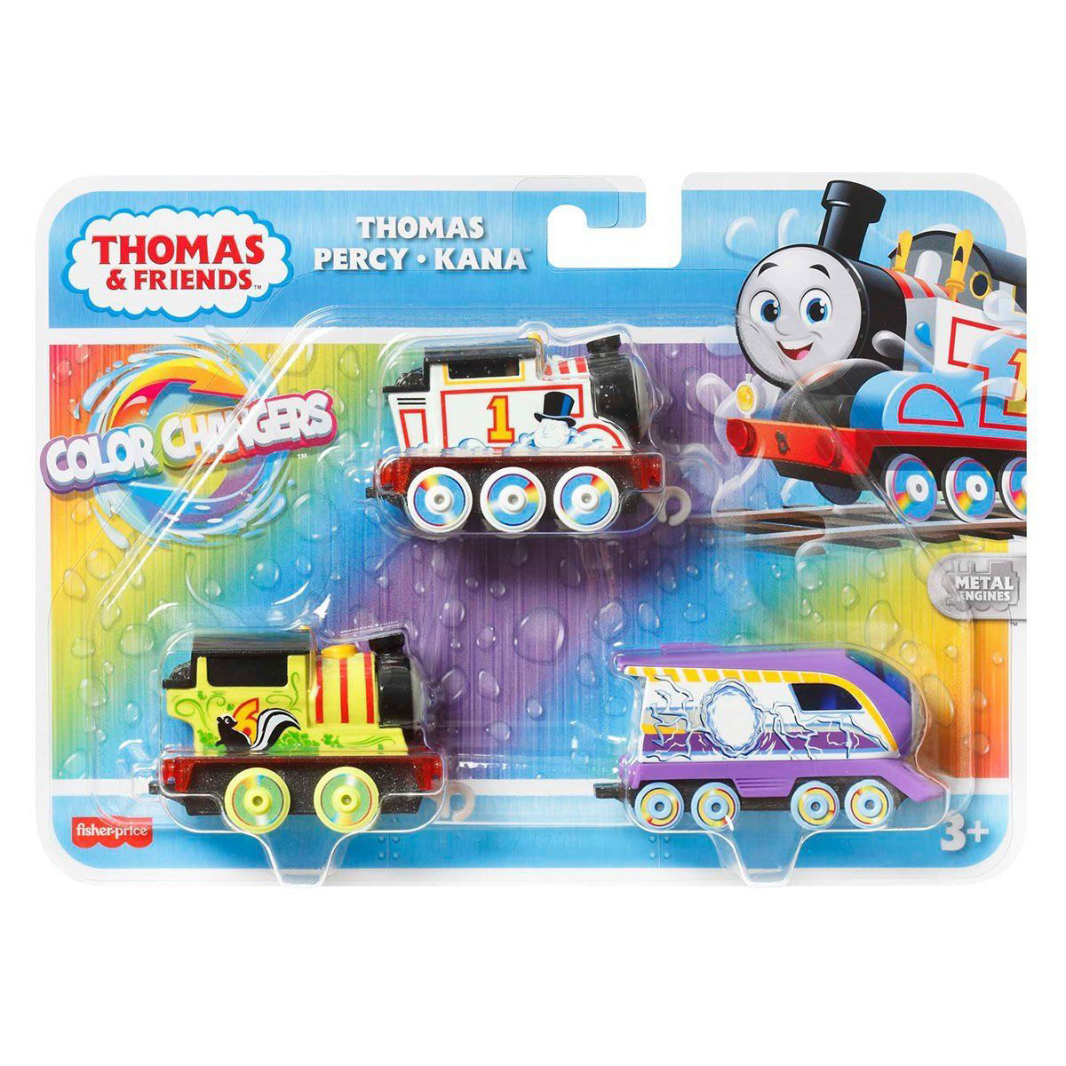 HNP82 Thomas ve Arkadaşları - Renk Değiştiren Küçük Trenler 3lü P