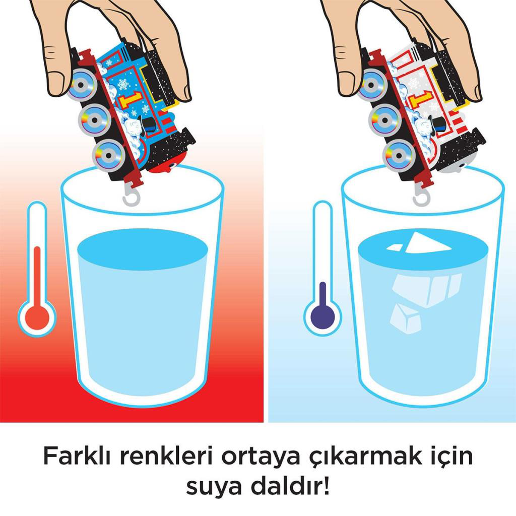 HNP82 Thomas ve Arkadaşları - Renk Değiştiren Küçük Trenler 3lü P