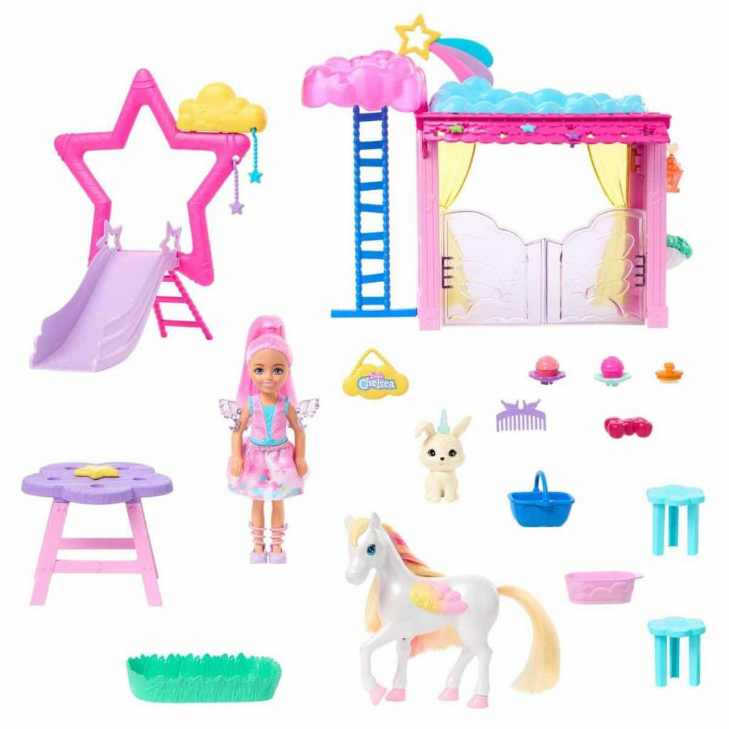 HNT67 Barbie A Touch Of Magic Chelsea ve Pegasus Oyun Seti 1 - 30 HNT67 Barbie A Touch Of Magic Chelsea ve Pegasus Oyun Seti 1 - 30