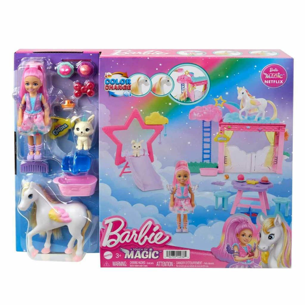 HNT67 Barbie A Touch Of Magic Chelsea ve Pegasus Oyun Seti 1 - 30 HNT67 Barbie A Touch Of Magic Chelsea ve Pegasus Oyun Seti 1 - 30