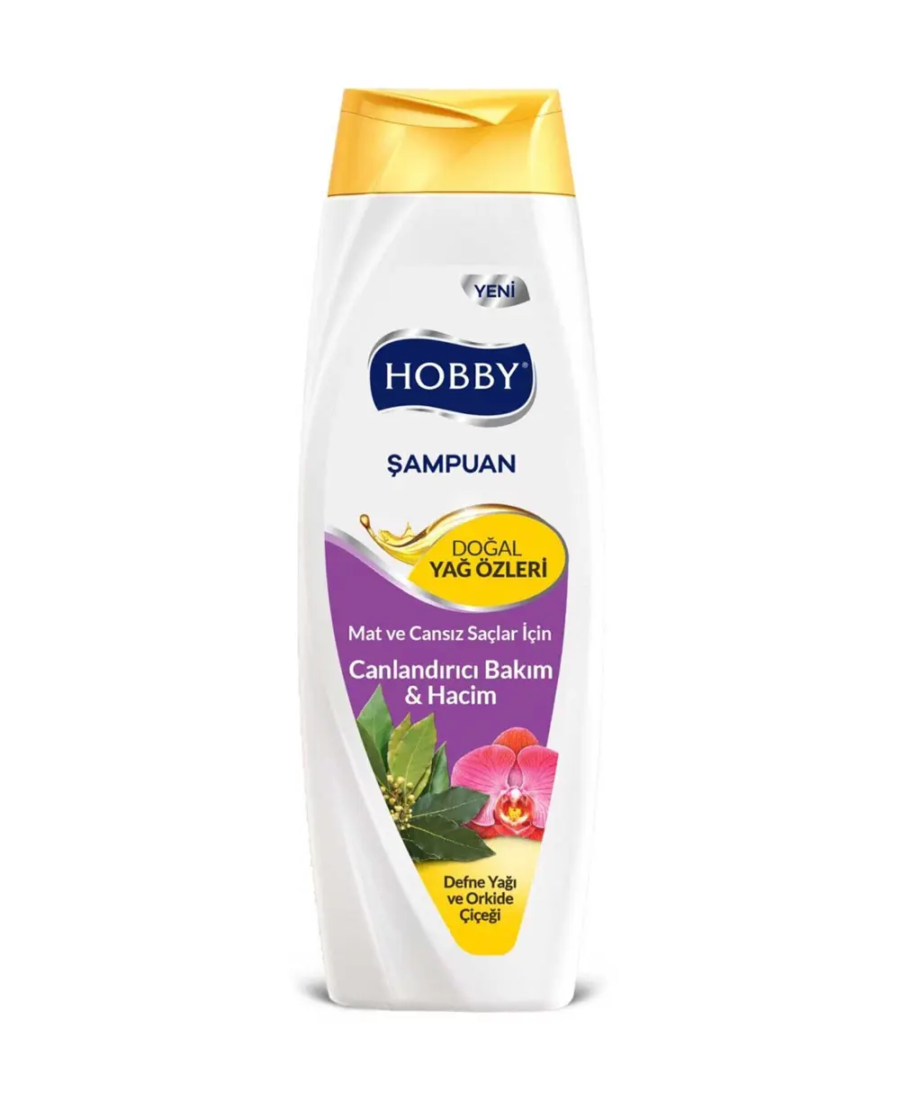 Hobby Defne Yağı & Orkide Onarıcı Şampuan 600 ml