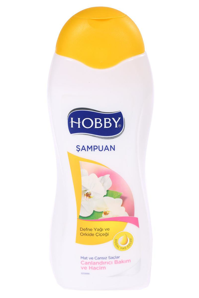 Hobby Doğal Yağ Özlü Şampuan Defne Yağı ve Orkide Çiçeği 600 ml M Hobby Doğal Yağ Özlü Şampuan Defne Yağı ve Orkide Çiçeği 600 ml M